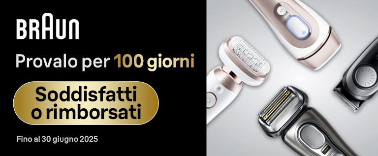 Braun Soddisfatti o Rimborsati