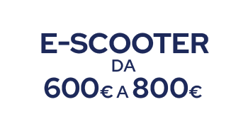 e-scooter da 600 a 800€ 